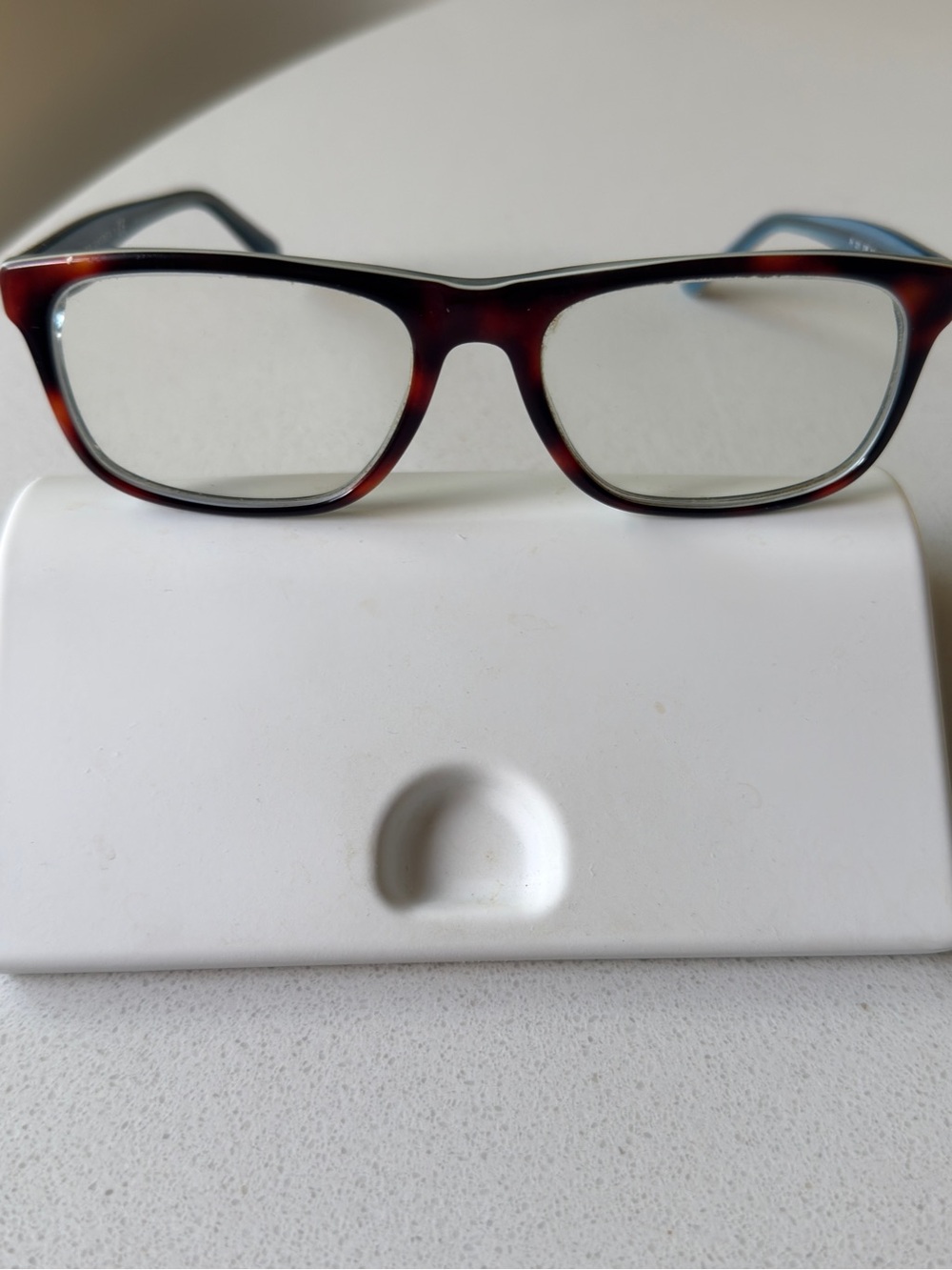 Men’s Polo by Ralph Lauren Tortoiseshell Rectangular glasses